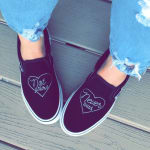 Vans valentine slip on outlet