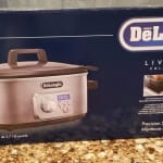 De'Longhi CKS1660D LIVENZA Programmable Slow Cooker With Stovetopsafe Pot  for sale online