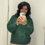 Relaxed Gap Mini-Logo Cropped Hoodie