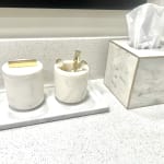 White Marble Vanity Tray