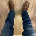 Ariat Men s Heritage Roughstock Western Boots Earth Black