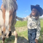 Girl's Wrangler x Lainey Wilson Country Toile Western Snap Shirt in Landscape Print