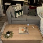 Mathis Warm Blonde Wood Floating Block Coffee Table