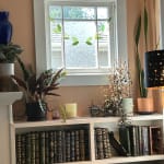 Green Glass Leaf Suncatcher Garland