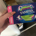 Tampax Compak Lites Tampons With Applicator x18, Toiletries