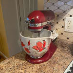 KitchenAid 5-Quart Poppy Ceramic Bowl