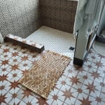 Teak Wood Bath Mat