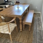 Teakwood theodora dining table deals