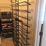 Container store shoe rack over door top