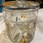 Glass Pressed Flower Bathroom Accessories Collection - World Market