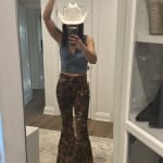 Wrangler x Lainey Wilson Animal Print Bell Bottoms