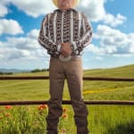 Wrangler® Cowboy Cut® Slim Fit Jean in Stonewashed