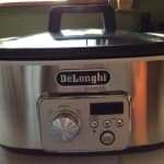 DeLonghi Livenza Slow Cooker With Stovetop Safe Pot