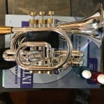 Jupiter JTR710 Standard Series Bb Pocket Trumpet JTR710S Silver