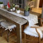 Finn Natural Wood Dining Table