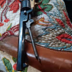 Pietta 1851 Navy US Black Powder Revolver 44 Caliber 7.5" Blued Barrel Brass Frame Black Grip
