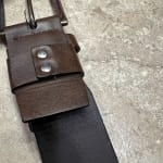 ATG By Wrangler™ Leather Stretch Belt in Matte Black