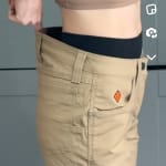 Women's Wrangler® FR Flame Resistant Utility Pant in Golden Khaki