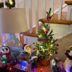 Mini Faux Christmas Tree in Basket Decor - World Market