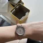 Carlie Mini Three Hand Sand Leather Watch ES4530 Fossil