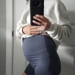 Air Soft Fold-Over Booty Shorts