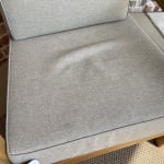 Atrani Natural Acacia Wood Curved Back Outdoor Chair