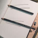 Ritmo Charcoal Drawing Pencil - 3B