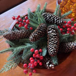 Faux Green Cedar Spray - World Market