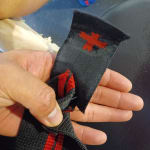 Red Line Wrist Wraps