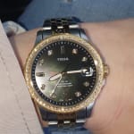 Tone Stainless Steel Watch 