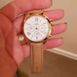 Modern Courier Chronograph Tan Leather 