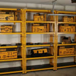 Dewalt 4-Foot Tall, 3-Shelf Industrial Workshop/Garage Storage Rack, Total  Capacity: 4,500 lbs. 