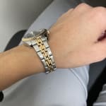 Two-Tone Stainless Steel Watch 