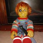 Muñeco Chucky Doll Spirit Halloween 2 Ft Talking Decoration 