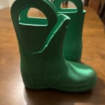 Kids croc wellies best sale