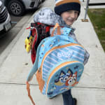 Printed Water-Resistant Puffer Jacket for Boys