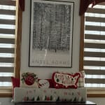 Extra Wide Joy to the World Embroidered Lumbar Pillow