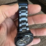 Steel Bronson Navy Watch Chronograph Stainless