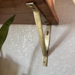 Gold Metal Mix & Match Shelf Brackets 2 Pack