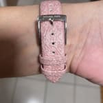 Michael Kors Micro Logo Blush PVC 38/40mm Apple Watch® Band