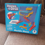 Educational Insights Design & Drill Marble Maze Marble Run Construction Toy 