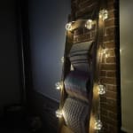 Faux Floral Fairy LED 10 Globe Battery Operated String Lights