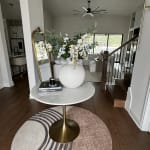 Zuma Round Black And Brown Modern Indoor Outdoor Area Rug