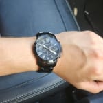 Grant Chronograph Stainless Steel Watch FS4736 Fossil