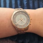 Hybrid Smartwatch HR Scarlette Rose Gold-Tone Stainless Steel