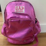Gap × Barbie™ Kids Recycled Arch Logo Metallic Lunchbag
