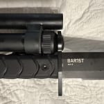 GG&G Weapon Light Mount Mossberg 590 Shockwave Black