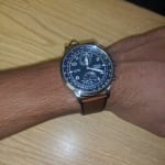 Hybrid Smartwatch Retro Pilot Dual-Time 