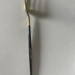 Shay Black And Gold Dinner Forks Set Of 6