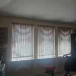 White And Natural Moon Phase Bamboo Beaded Curtain